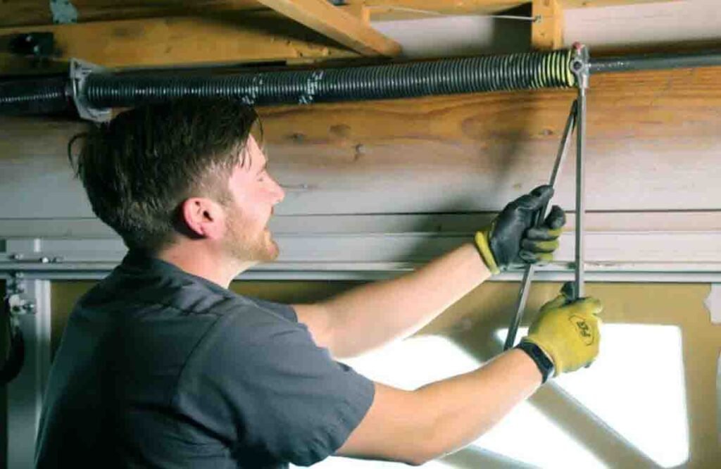 Garage Door Spring Replacement in Alvin