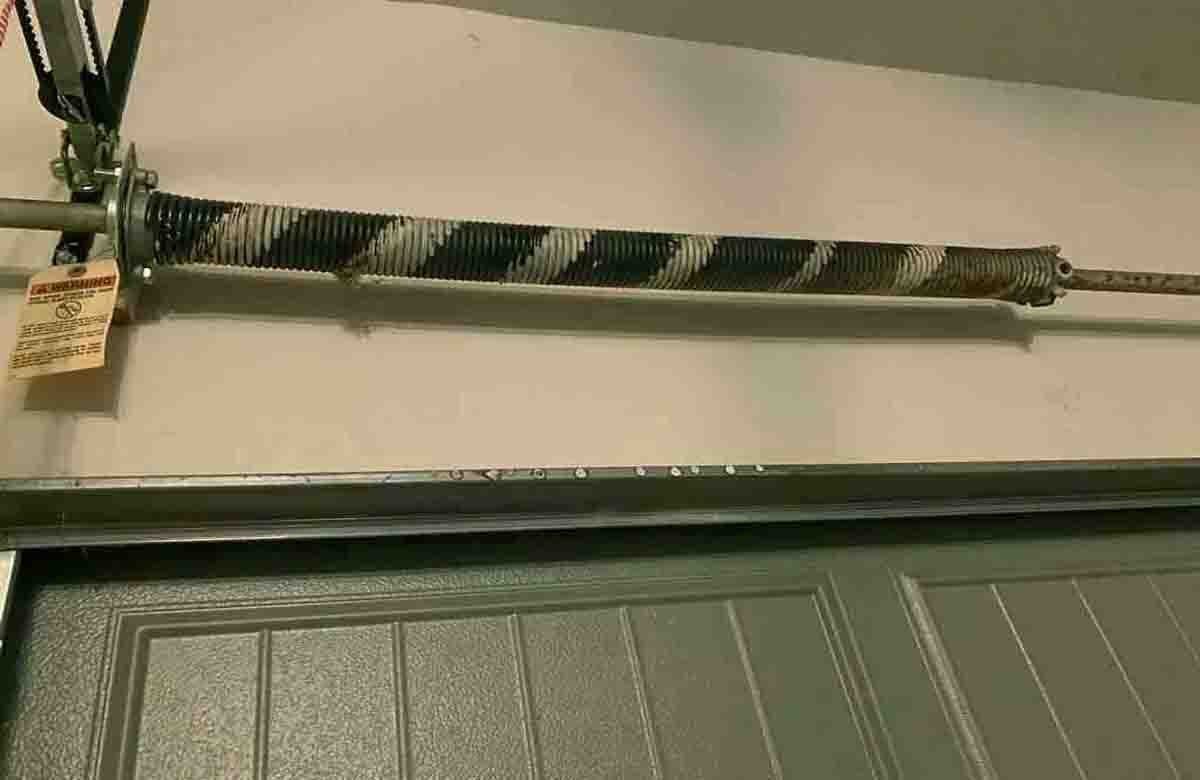 Garage Door Spring Replacement in Manvel, TX