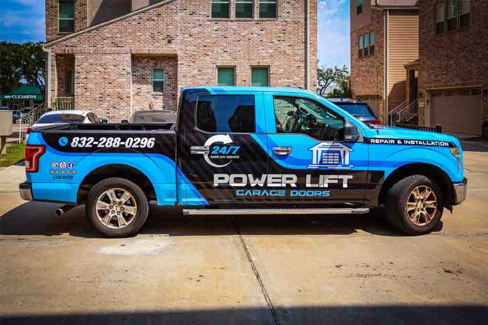 Certified garage door installer providing professional service