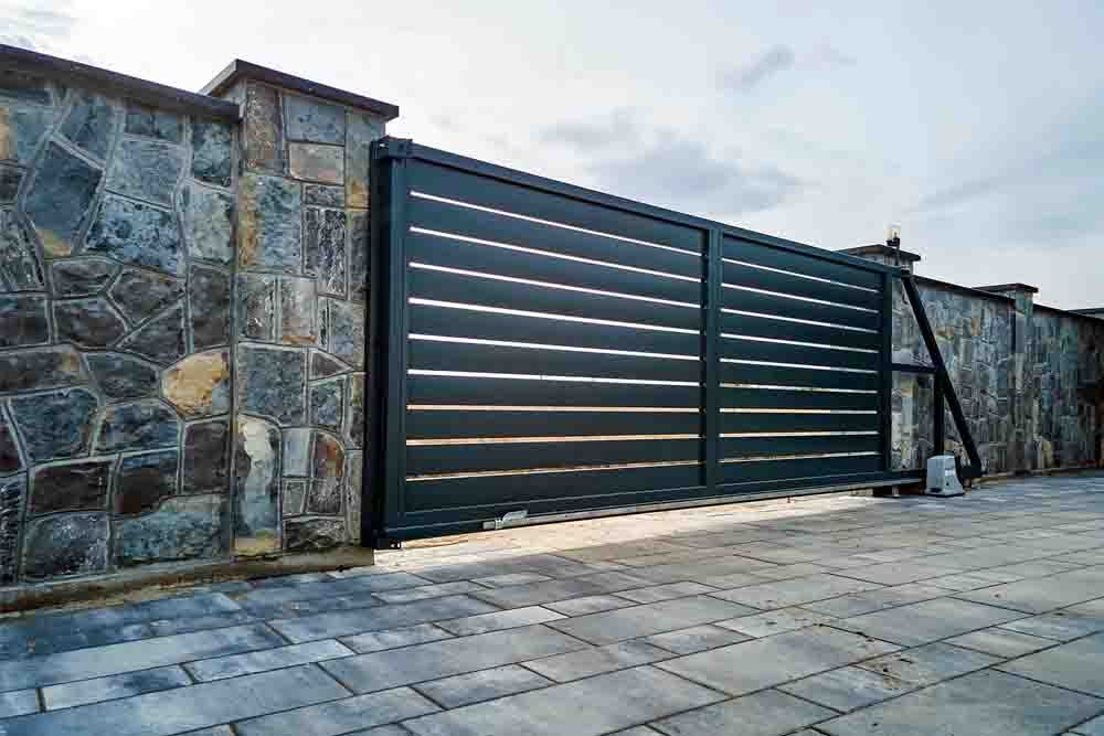 Automatic gate sensors for security and convenience