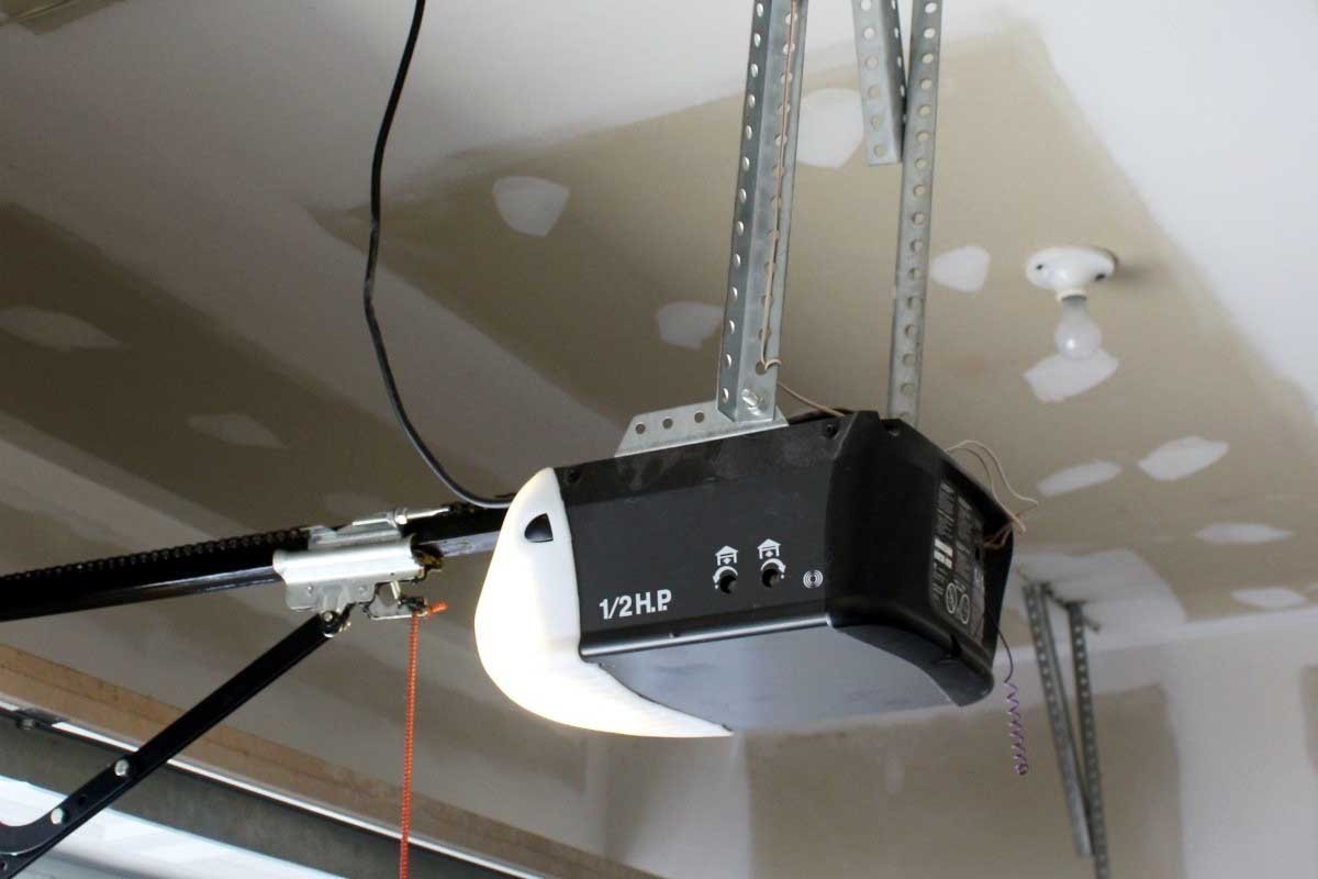 PDS Precision 800 garage door opener installed in modern garage