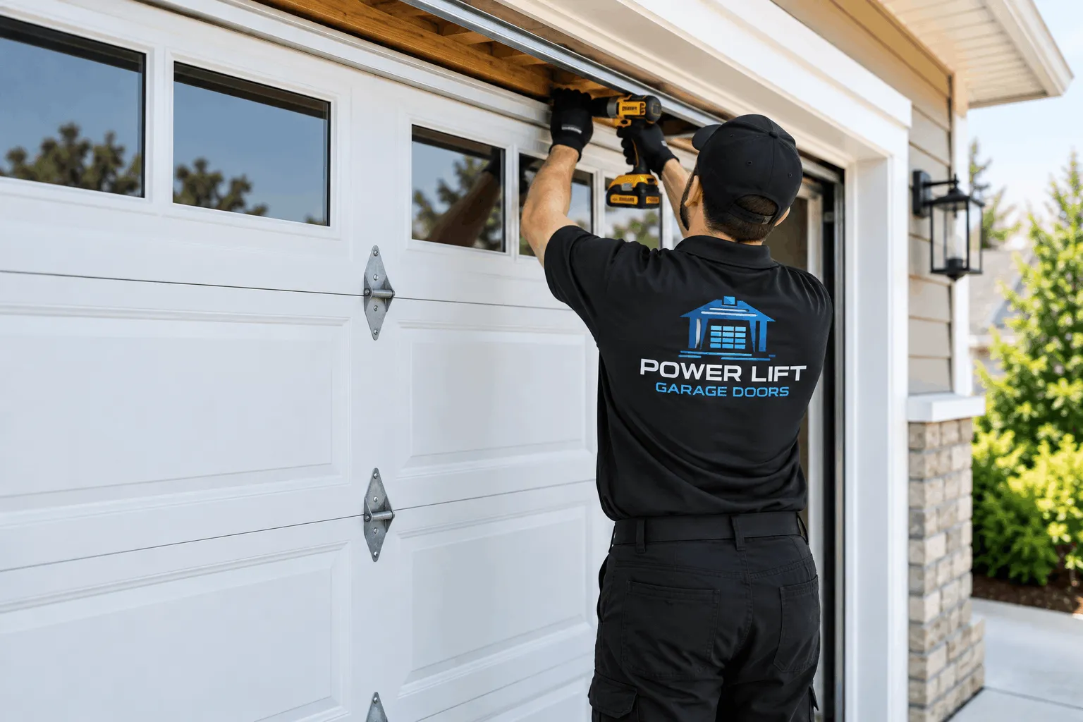 Professional garage door installation service in Pearland, TX