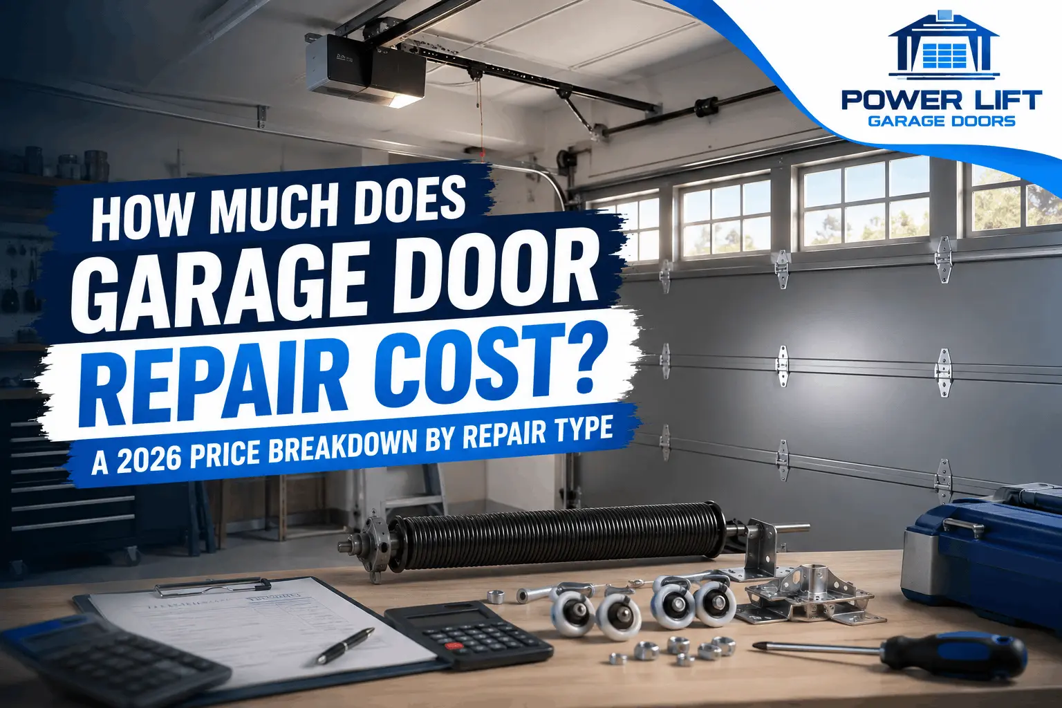 Garage Door Repair Cost: 2026 Price Breakdown