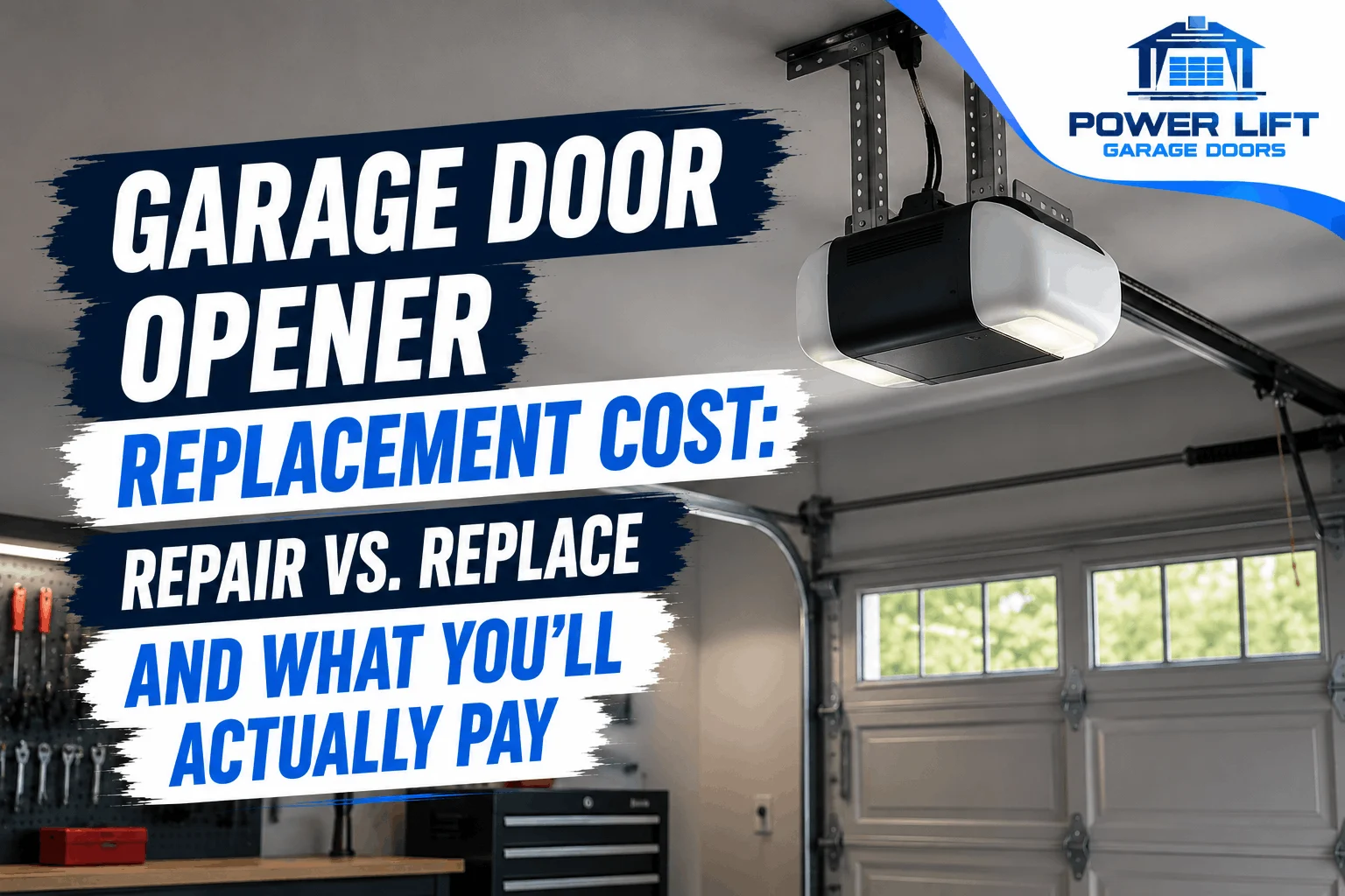 Garage Door Opener Replacement Cost: Repair vs. Replace and What You'll Actually Pay
